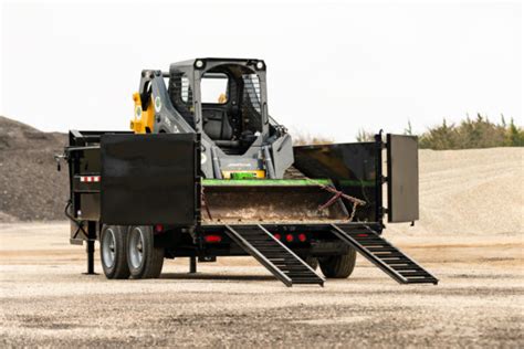 skid steer trailer mn|skid steer trailers near me.